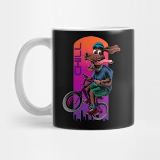 DOG CHILL BIKE Mug